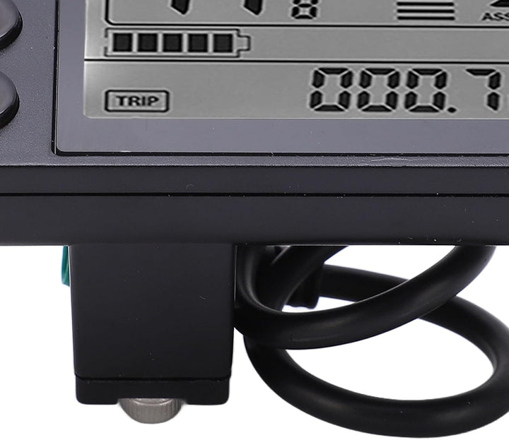 S866 LCD-Fahrraddisplay, Fahrradcomputer, Fahrradtacho, KilometerzäHler, 24 V 36 V 48 V Bedienfeld B