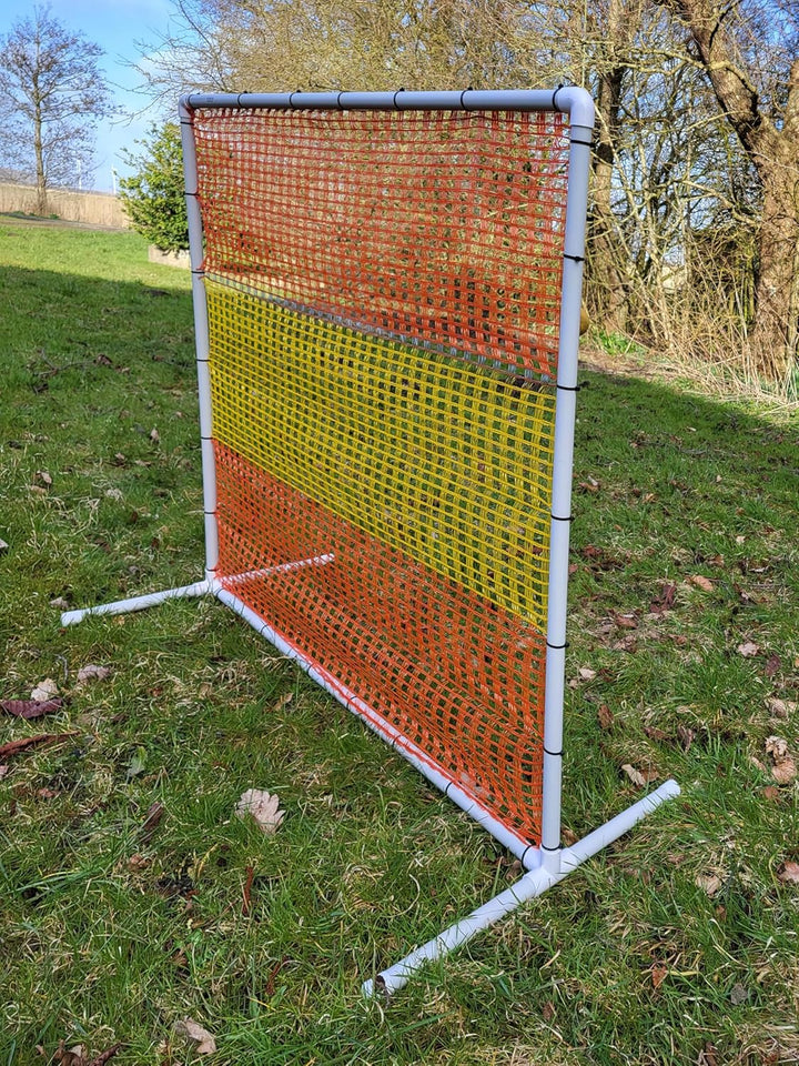 2er Set NADAC HOOPERS Agility-Zaun / Gate, PVC, VDH-KONFORM, Gelb/Orange, 1,05m x 1,16m x 1,16m, 1,2