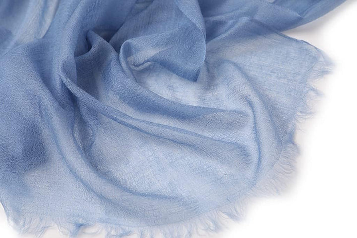 Prettystern Damen 100% Kaschmir feder-leicht Ring Pashmina Schal Abendkleid Stola aus feiner 200 gar