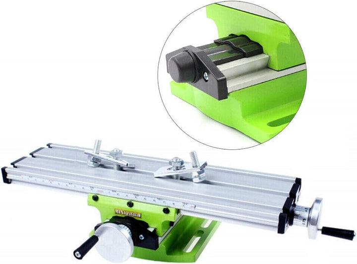 Frästisch Arbeitstisch Maschine, Mini Multifunktion Arbeitstisch Fräsen Arbeiten Kreuztisch Fräsmasc