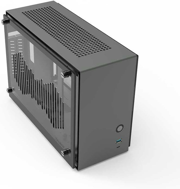 Zalman M2 Mini ITX Computergehäuse - Dunkelgrau