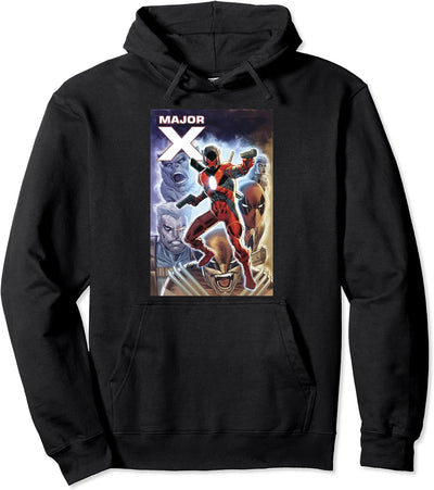 Marvel Major X Comic Cover Pullover Hoodie
