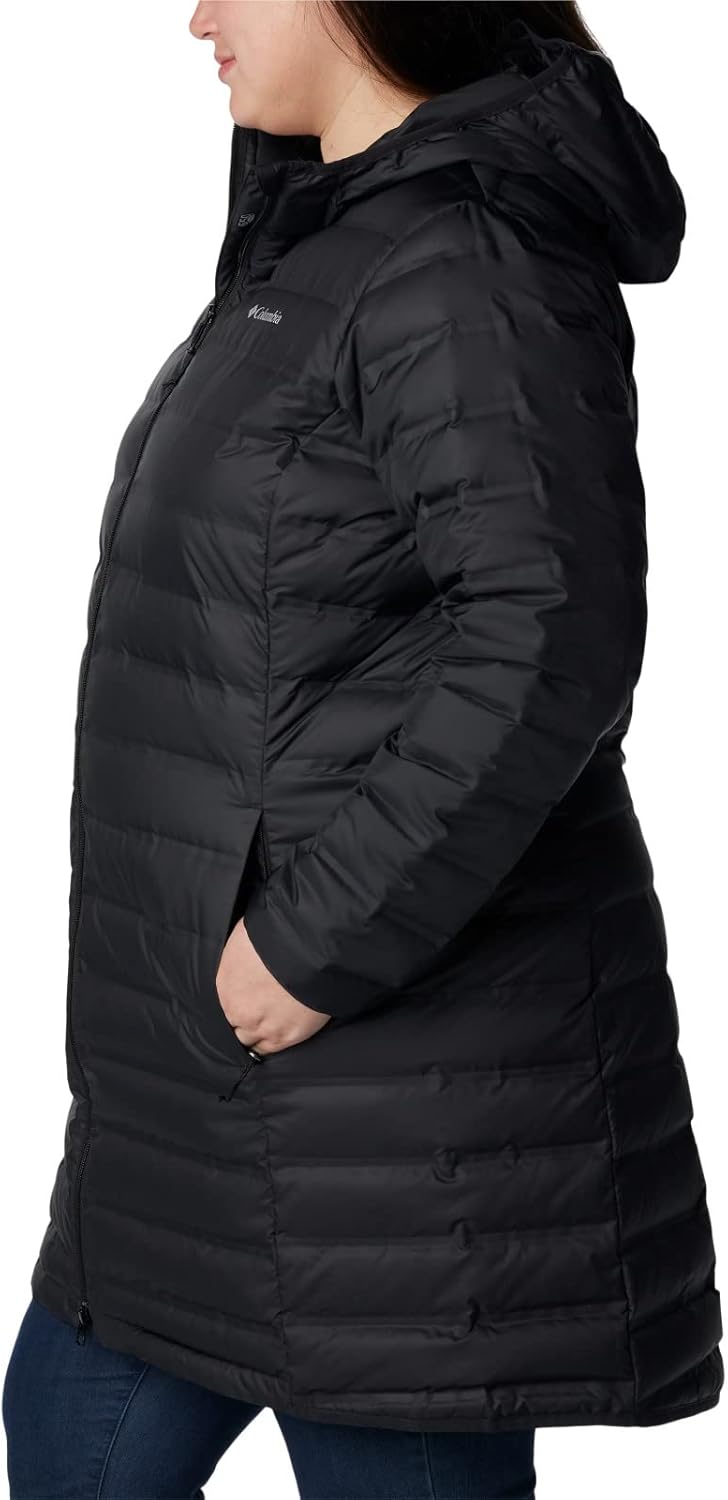 Columbia Lake 22 Daunen-Kapuzenjacke für Damen, Schwarz