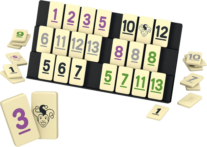 Schmidt Spiele 49282 - Classic Line MyRummy, Legespiel mit grossen Spielsteinen & 49085 Classic Line
