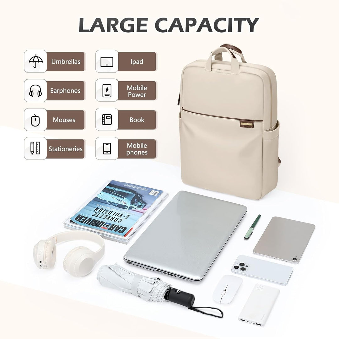 Laptop Rucksack Herren Rucksack Laptop Tasche 15 Zoll, Rucksack Damen Bussiness Rucksack wasserdicht