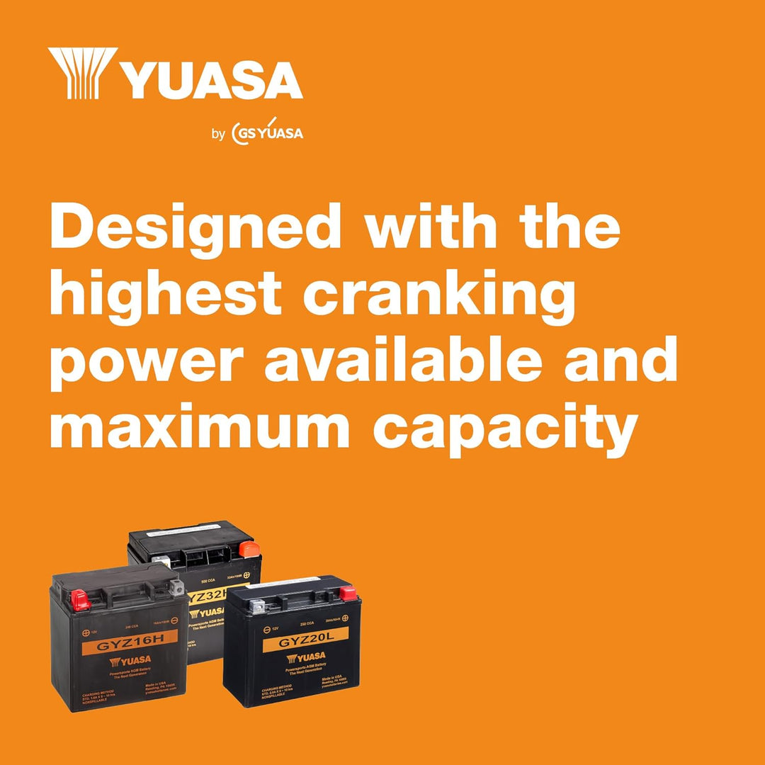 YUASA Batterie GYZ20HL (WC)