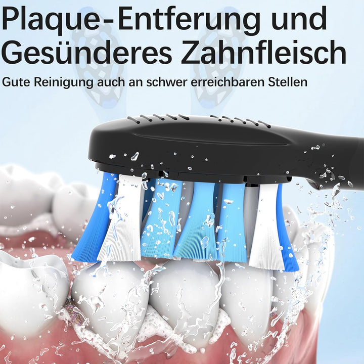 16er Ersatzbürsten Kompatibel mit Philips Sonicare Elektrische Zahnbürste,Bürstenköpfe Zahnbürstenau