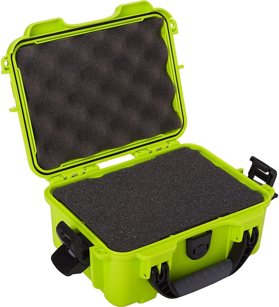 Nanuk 904 Wasserdichter Hartschalenkoffer Mit Plüschschaumeinlage - Rot Etui Würfelförmiger Schaumst