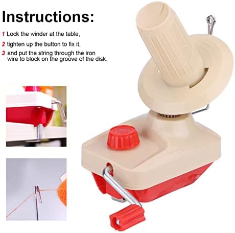 Ball Winder Garn Strickwebstuhl Häkeln Swift Garn Faser Cord Ball Woo Wickler DIY Tool Kit mit Stric