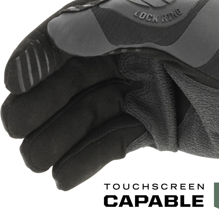 Mechanix Wear M-pact® Covert Einsatzhandschuhe mit Stossschutz, Schwarz, XXL EU XXL Schwarz, XXL Sch