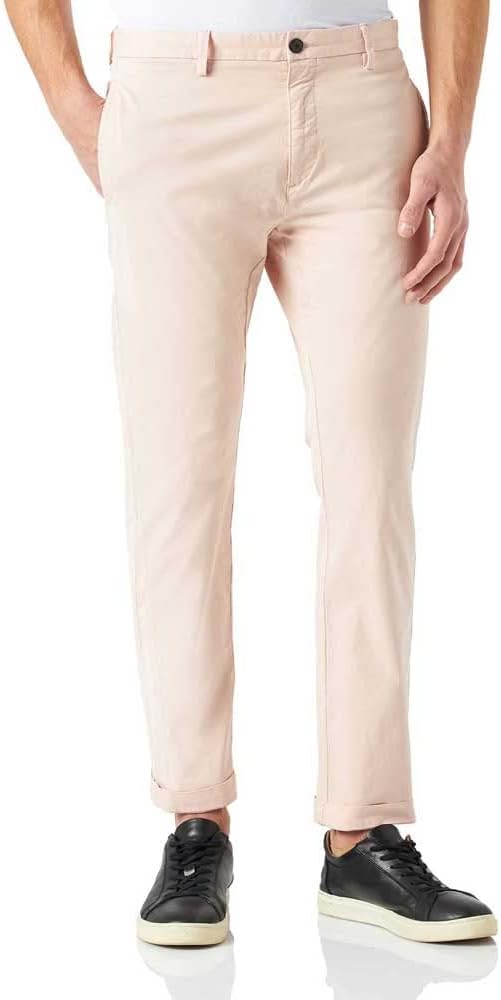 HUGO Herren Hose 31W / 32L Light/Pastel Pink683, 32W / 32L