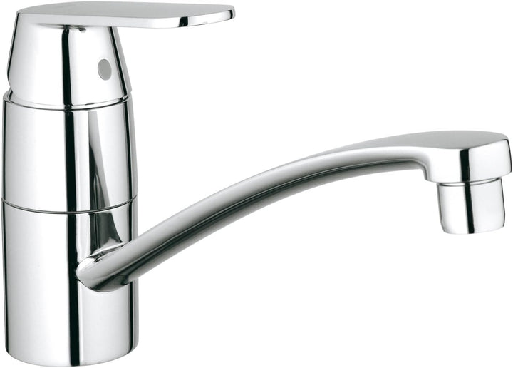 GROHE Eurosmart Cosmopolitan Küchenarmaturen Einhand-Spültischbatterie (DN 15, flacher Auslauf) chro