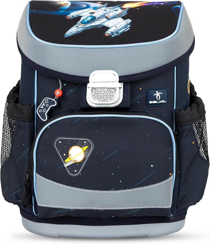 Belmil Mini-Fit Schulranzen Set 4 -teilig (405-33/AG/S) (Orion), Orion