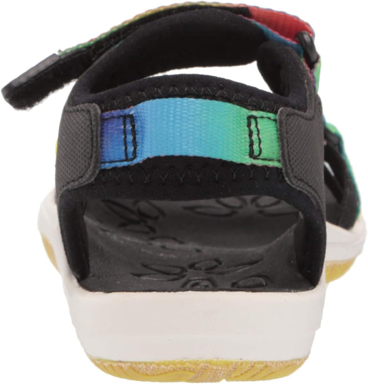 KEEN Unisex Kinder Verano-c Sandal 24 EU Black Original Tie Dye, 24 EU Black Original Tie Dye