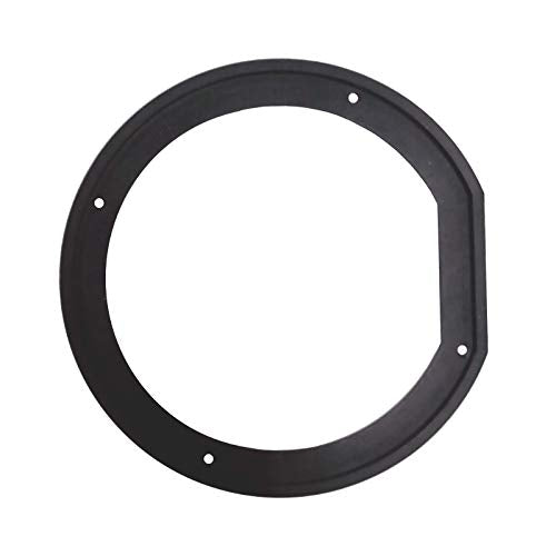 Easyricambi Rauchabzug Dichtung für Pelletofen, Schwarz, Silikonkautschuk, 136 mm Innendurchmesser,