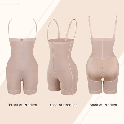 FeelinGirl Miederhose Stark Formend Hohe Taille Shaping Hose Bauchweg für Damen Shapewear mit Abnehm