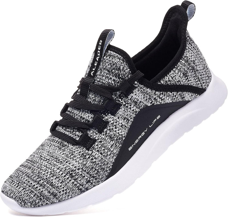 ALEADER Damen Energycloud 1.0 Sportschuhe 37.5 EU Schwarz Grau, 37.5 EU Schwarz Grau