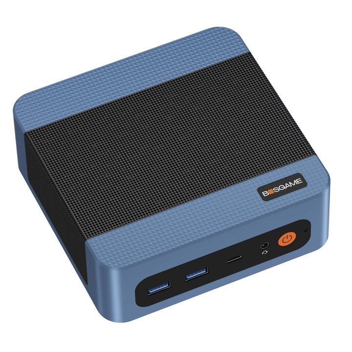 BOSGAME P4 Plus Dual 2,5G LAN Mini-PC, AMD Ryzen 7 5825U Prozessor (bis zu 4,5 GHz), Windows 11 Pro