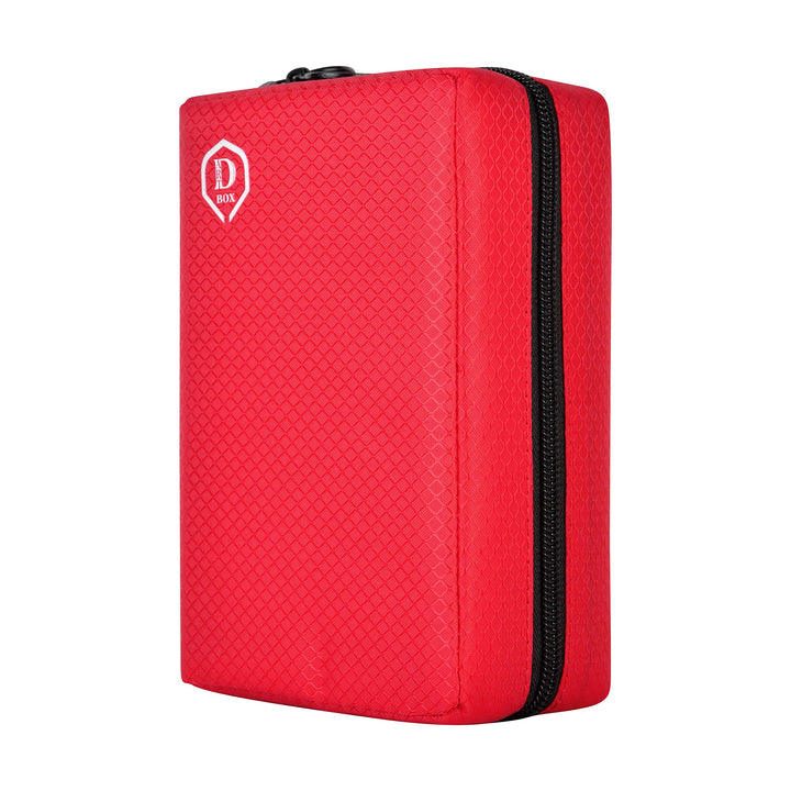ONE80 Double Darttasche für Darts Dart Wallet Dart Cases Rot, Rot