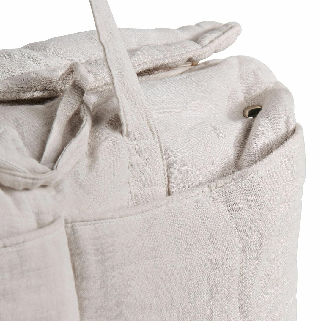 LOBERON Wickeltasche Mireval, Sechs Innenfächer, sehr Leicht, viel Stauraum, Kinderwagentasche, Baby