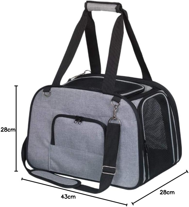 Nobby Tasche TALI, grau, 43 x 28 x 28 cm, 1 Stück
