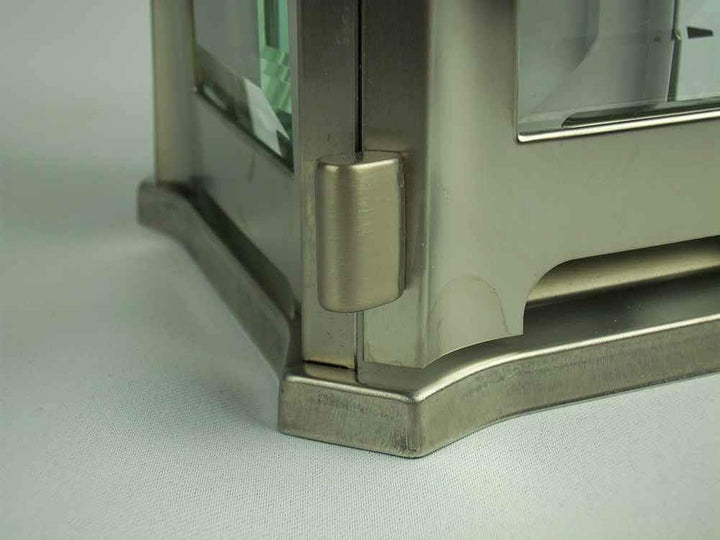 designgrab AEL5 Grablampe Venezia aus Edelstahl, Silber, 13 x 13 x 24 cm