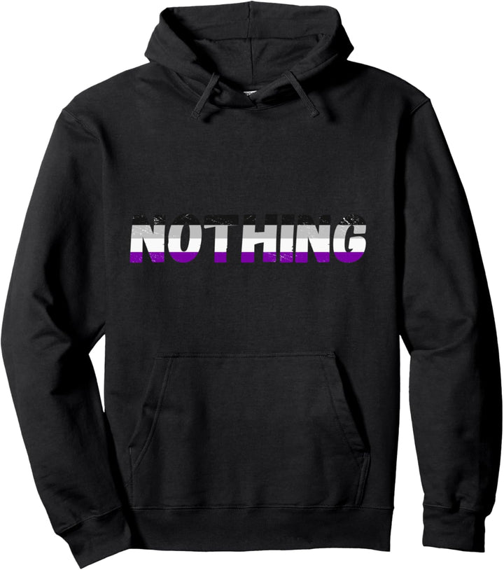 Ace Nothing Asexual LGBT Pride Asexualität Aromantisch Pullover Hoodie