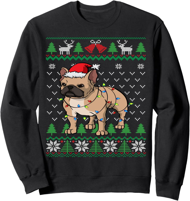 Französische Bulldogge | Weihnachten | Französischer Hund Sweatshirt