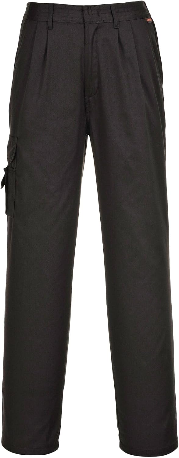 Portwest COMBAT DAMEN BUNDHOSE, Grösse: S, Farbe: Schwarz, C099BKRS S Schwarz, S Schwarz