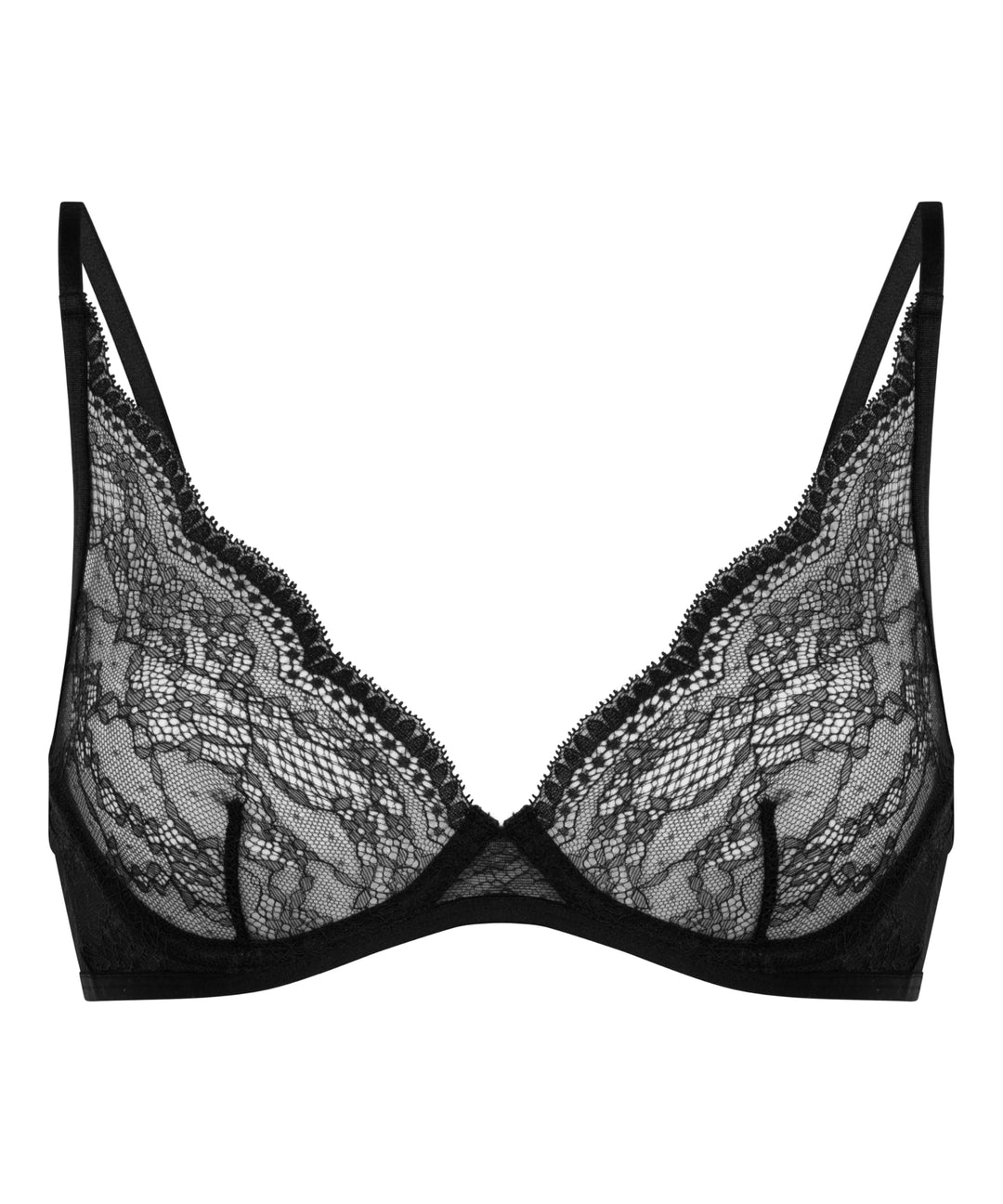 HUNKEMÖLLER Unwattierter Bügel-BH Isabelle 75C Caviar, 75C Caviar