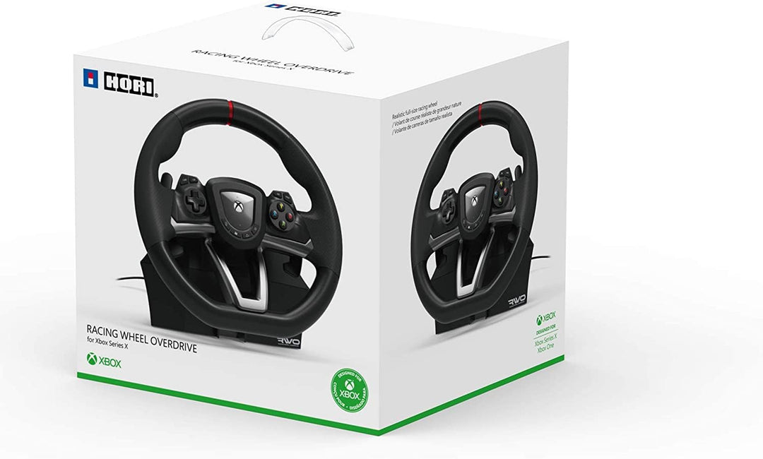 XBOX ONE/PC Lenkrad und Pedale Kompatibel mit Series X/S Orig. Licensed XBOX "Racing Overdrive"