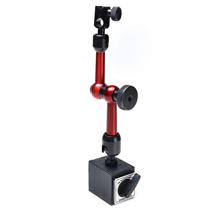 Tiardey 45x30x36mm Verstellbarer Magnetfuhalter für Digitale Messuhr - Rot
