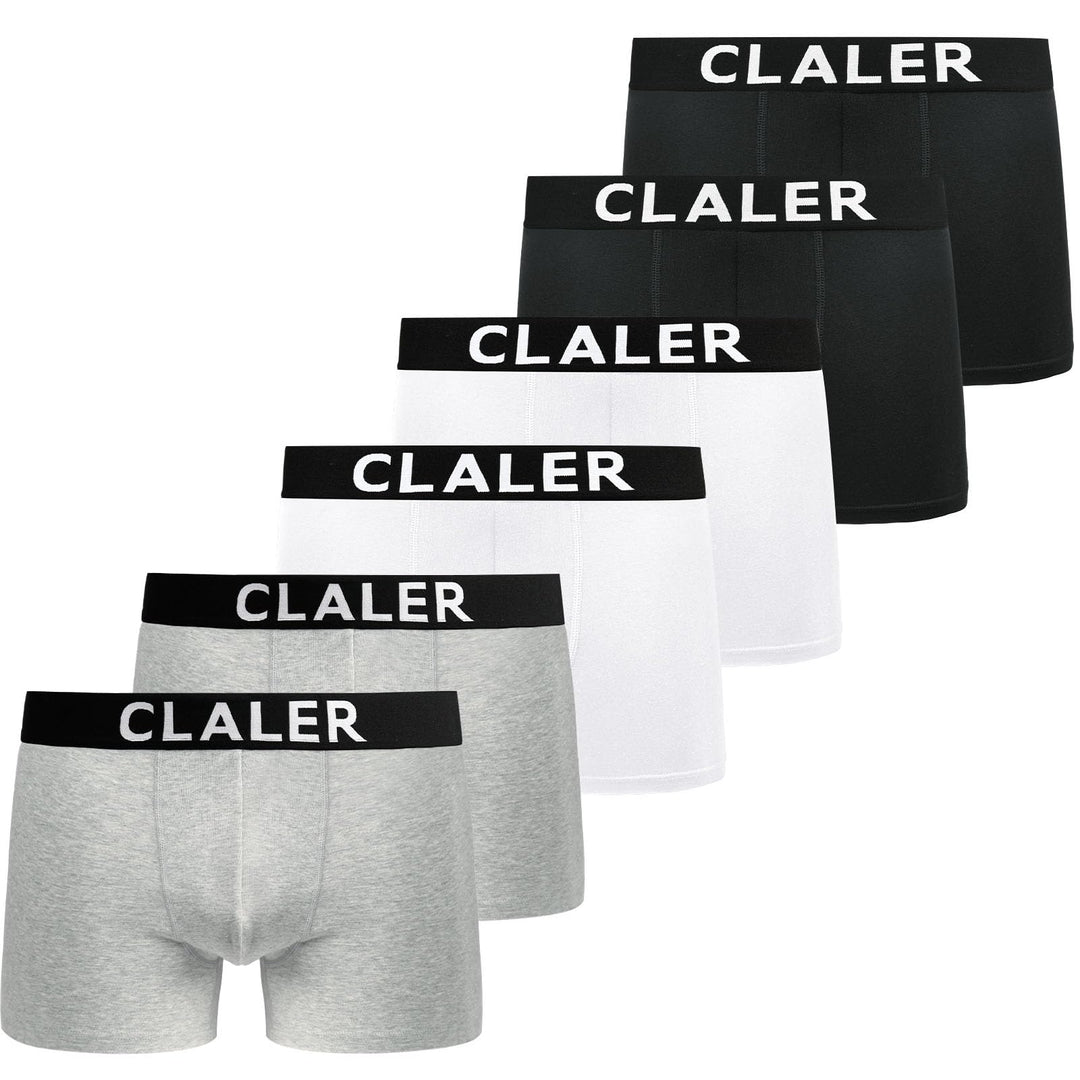 Boxershorts Herren 6er Pack Baumwolle Unterhosen Männer Retroshorts Bequeme und Atmungsaktive Men Un