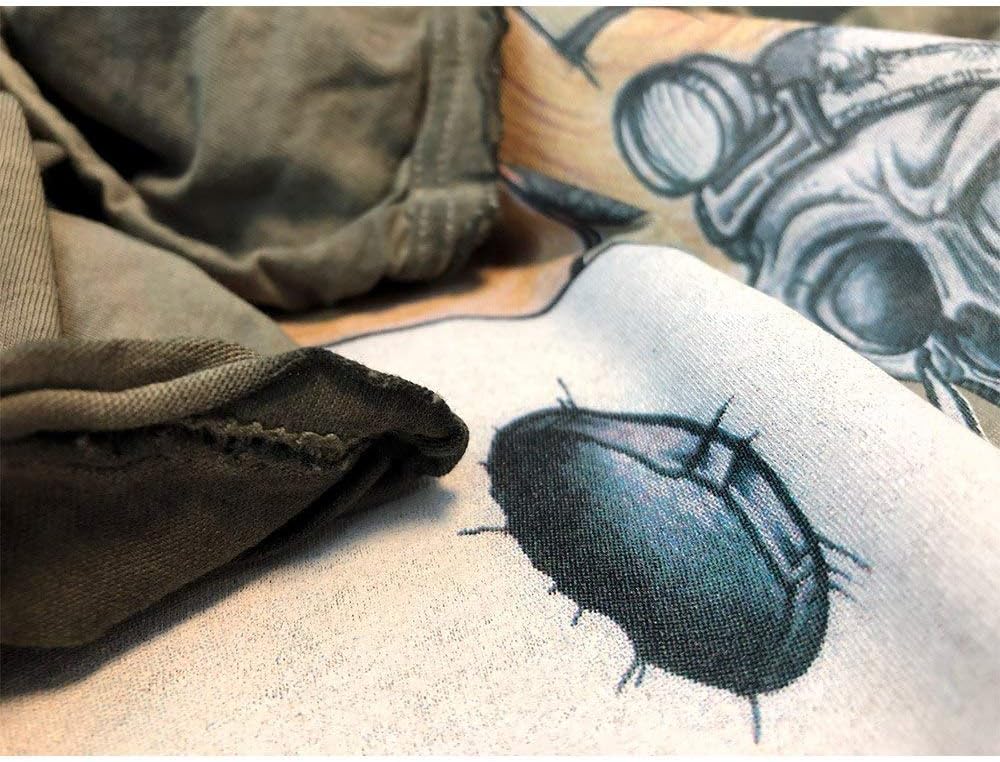 HOTSPOT DESIGN Vintage T Shirt Old School 2.0, Angler T-Shirt XL Grün, XL Grün