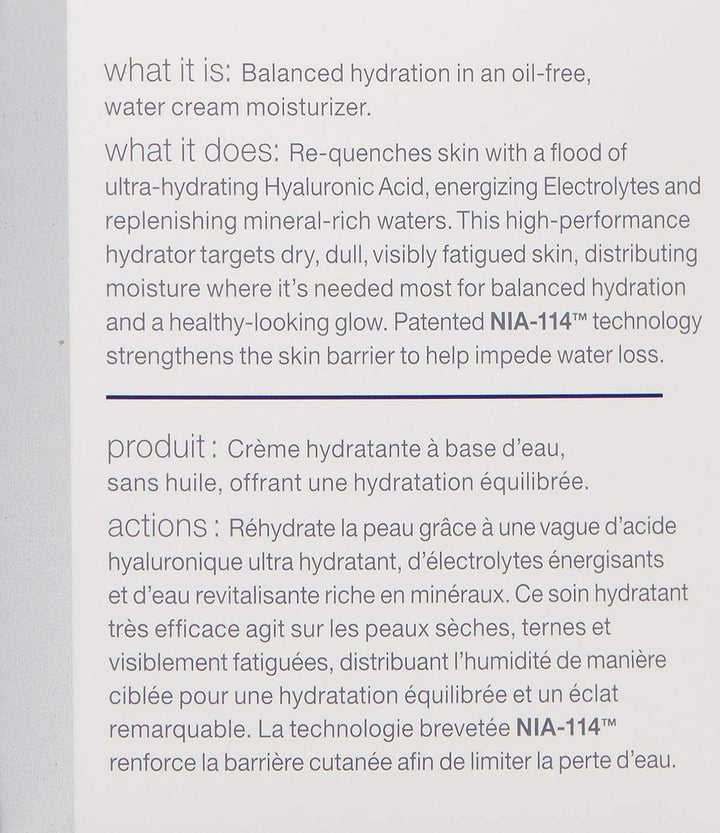 StriVectin ReQuench Water Cream, Flieder, 50 milliliter, Mandel