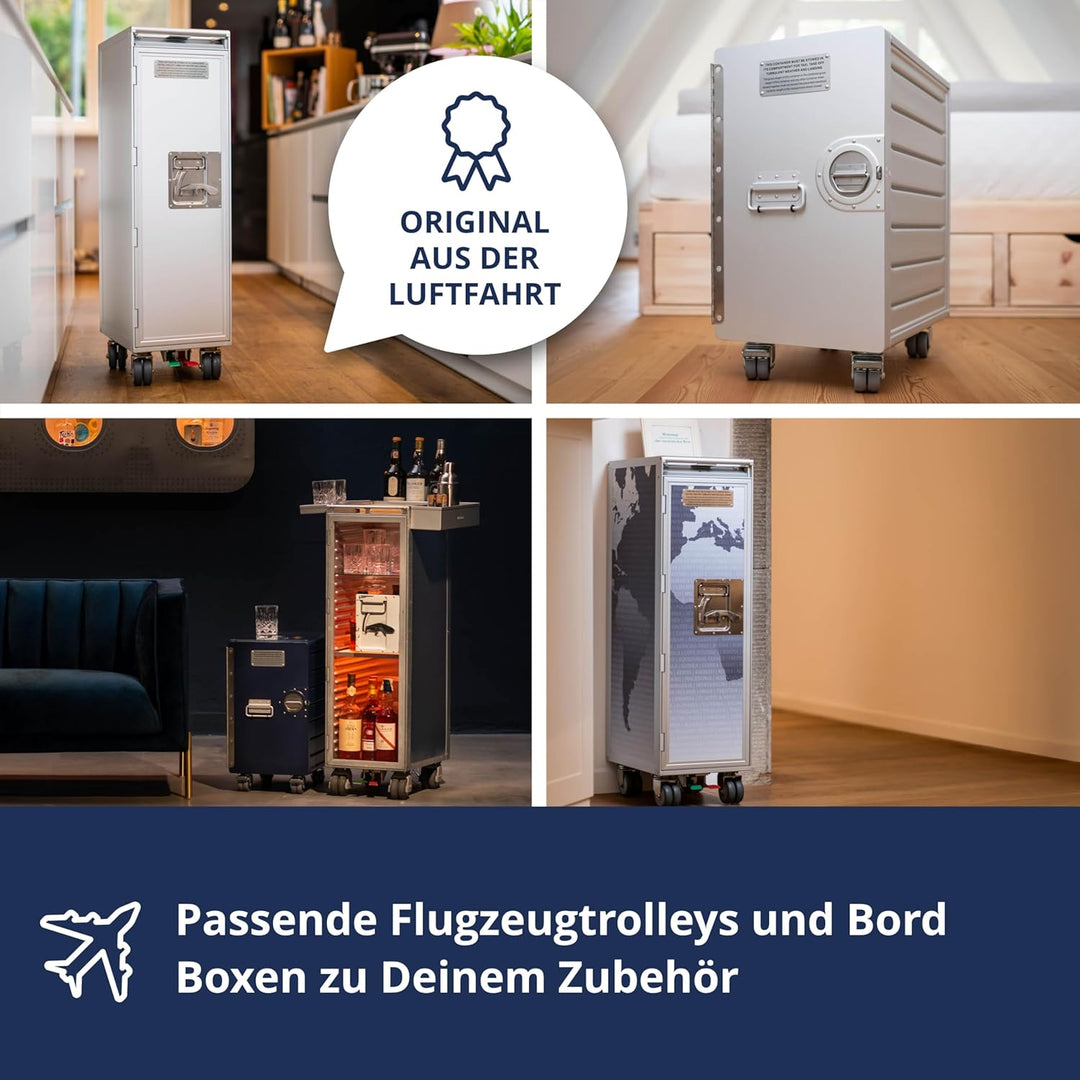 Flugzeugtrolley Einschub Kunststoff (Atlas) Schublade, Schubkasten, Drawer, Zubehör für Airline Trol