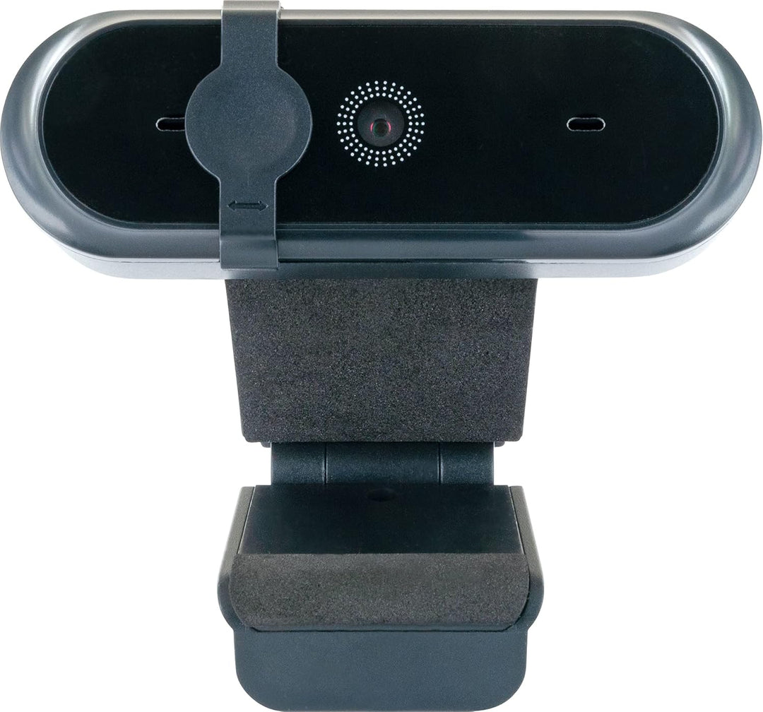 SCHWAIGER WCM10 Webcam Videokamera Videochat 1280x720P HD mit Mikrofon Objektivabdeckung Plug&Play S