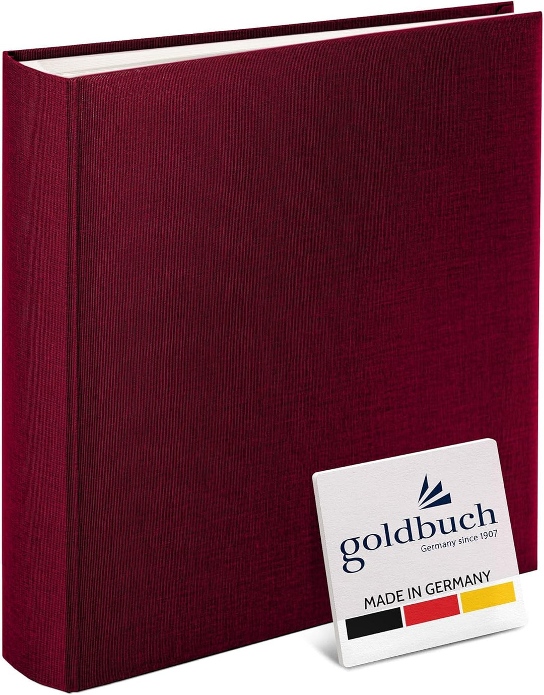 goldbuch 31807 Fotoalbum Summertime Trend, 30 x 31 cm, Fotobuch mit 100 weisse Seiten & Pergamin Tre