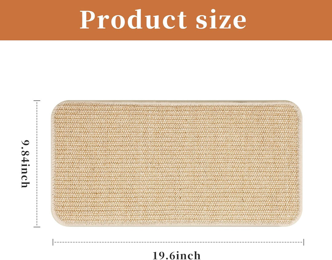 3 Stück Kratzmatte Katze,Kratzbretter Katze Sisal,50x25cm,Katzen Kratzbrett,widerstandsfähig,Geeigne