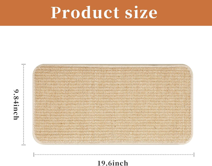 3 Stück Kratzmatte Katze,Kratzbretter Katze Sisal,50x25cm,Katzen Kratzbrett,widerstandsfähig,Geeigne