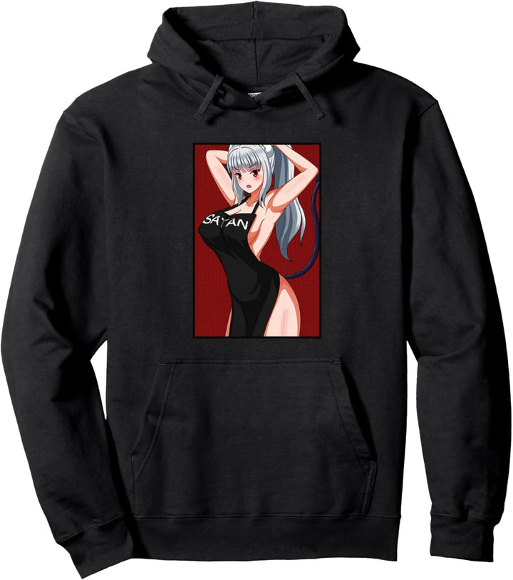 Perfekte hübsche japanese Anime waifu kawaii Mädchen cosplay Pullover Hoodie