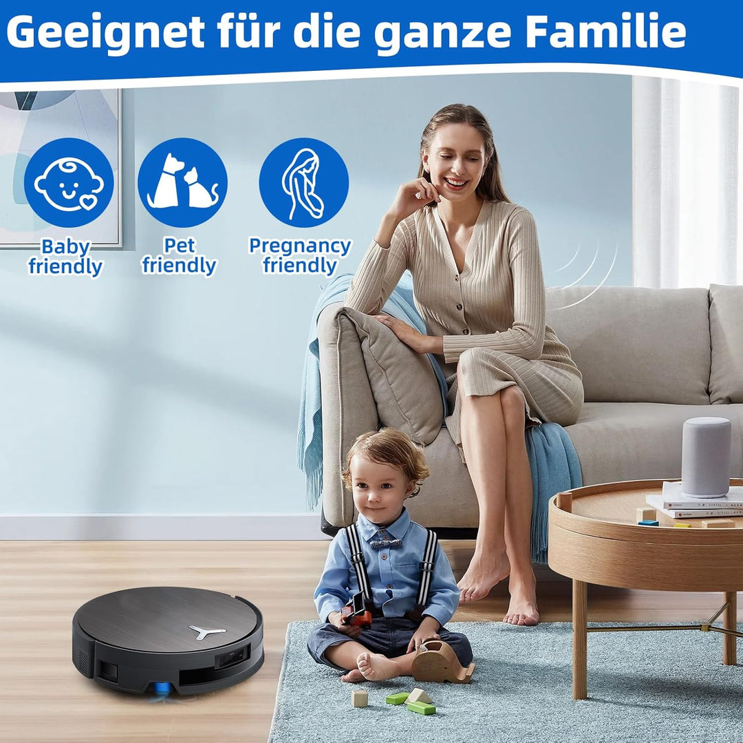 1000 ml Reinigungslösung für ECOVACS DEEBOT X11 Omni / X9 PRO OMNI /X8 PRO OMNI /X5 PRO OMNI /X2 OMN