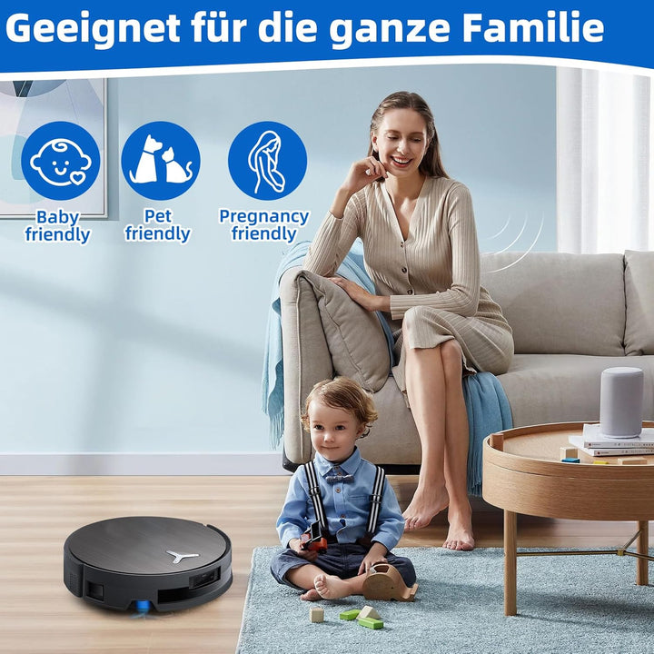 1000 ml Reinigungslösung für ECOVACS DEEBOT X11 Omni / X9 PRO OMNI /X8 PRO OMNI /X5 PRO OMNI /X2 OMN