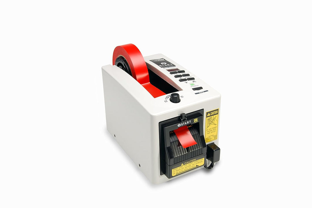 START International ZCM2200-2EU Elektrischer Bandabroller mit Schneidkopf, Schutzvorrichtung und 3 p