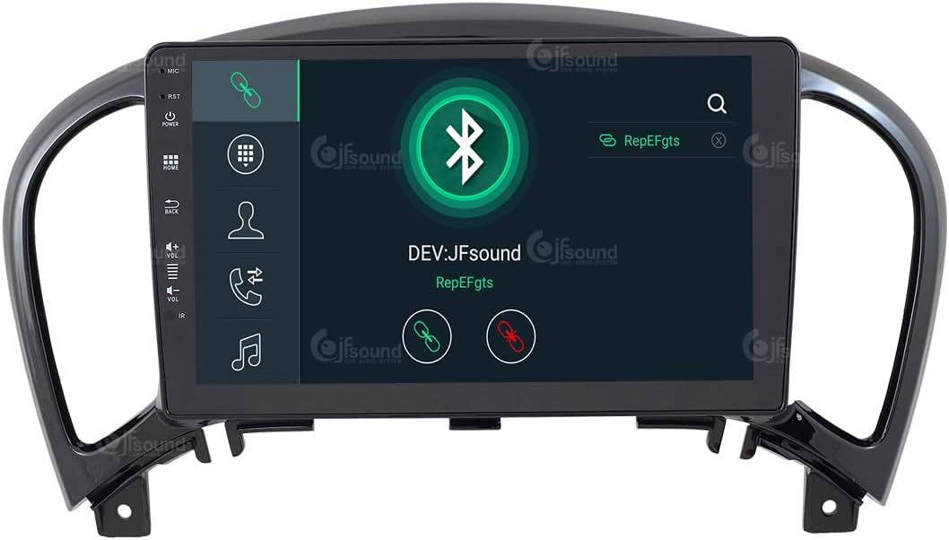 Personalisiertes Autoradio für Nissan Juke mit GPS und Einzelkamera serienmässig Android GPS Bluetoo