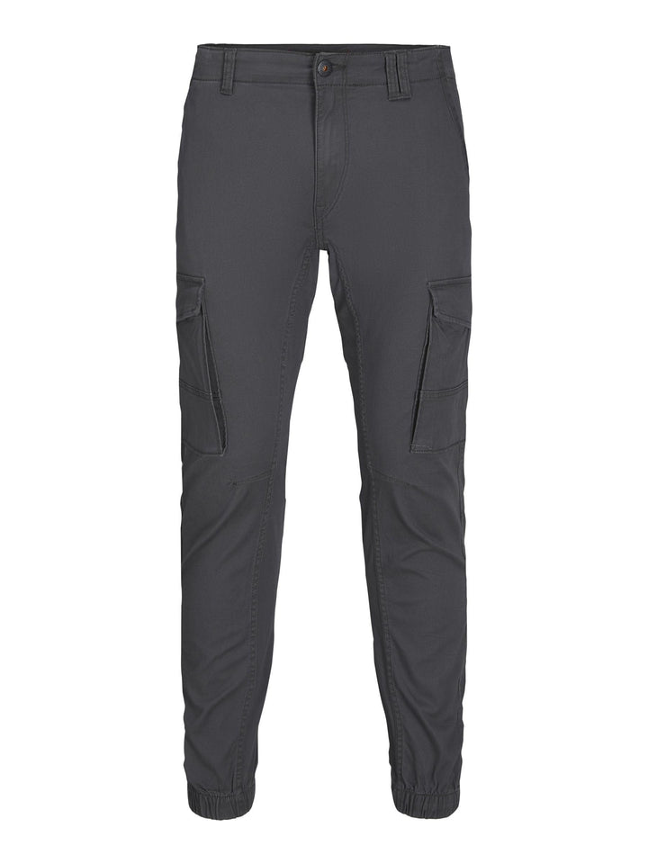 JACK & JONES Male Cargo-Hose Slim Fit Cargo-Hose 27W / 30L Asphalt, 27W / 30L Asphalt