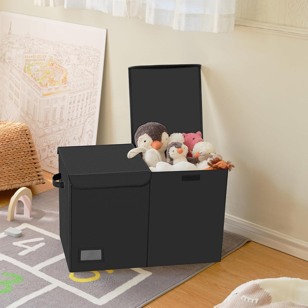GRANNY SAYS Aufbewahrungsbox mit Deckel Kinder, Grosse Spielzeugkiste mit Deckel, Faltbar Aufbewahru