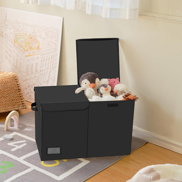 GRANNY SAYS Aufbewahrungsbox mit Deckel Kinder, Grosse Spielzeugkiste mit Deckel, Faltbar Aufbewahru