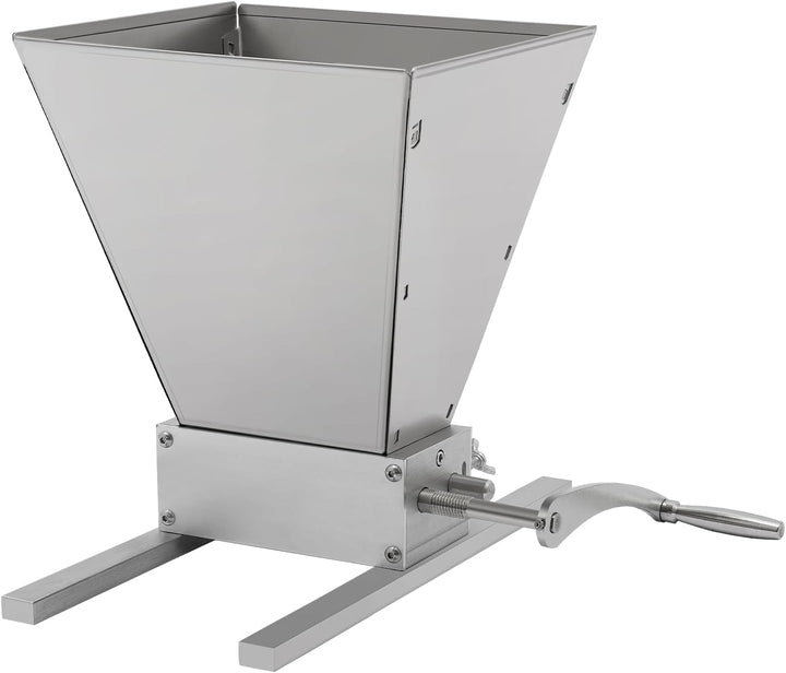 Getreidemühle Verstellbar Getreidequetsche Malzmühle Futtermühle Grain Maismühle für Gerste, Weizen
