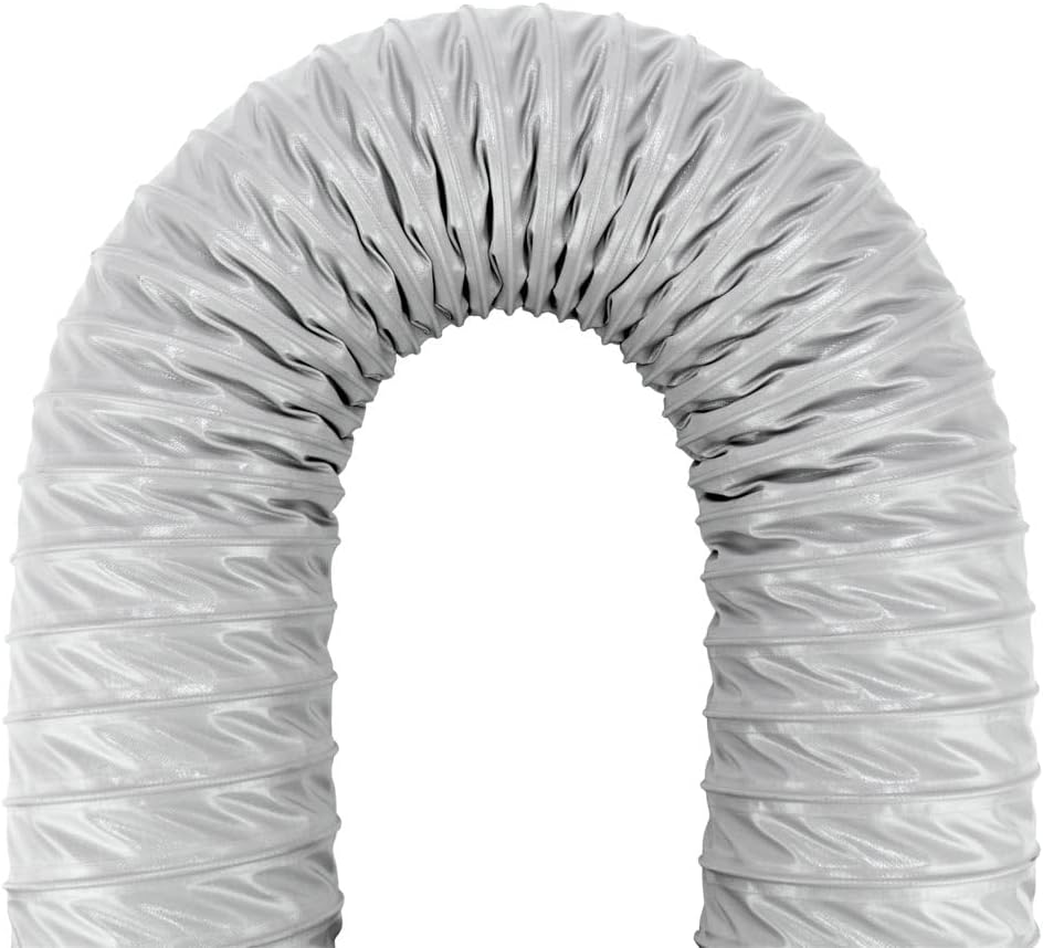 AIRGREY Absaugschlauch 60mm x 10m – Flexibler Gebläseschlauch, Lüftungsschlauch, Klimaschlauch – sch